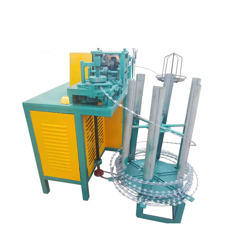 Máy cuốn lõi và hoàn thiện dây thép gai